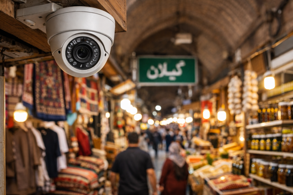 دوربین مداربسته گیلان