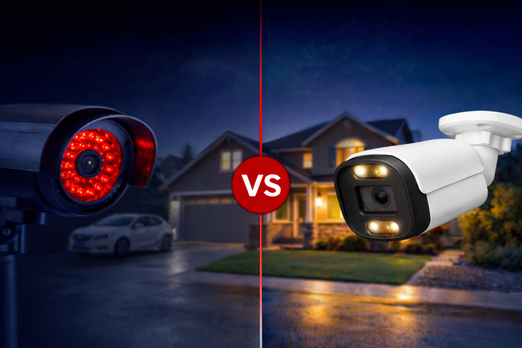 دوربین‌ مداربسته دید در شب رنگی