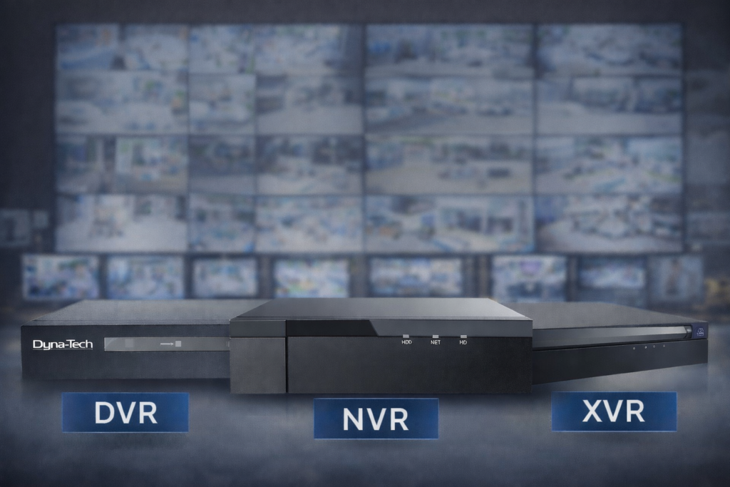 DVR، NVR و XVR