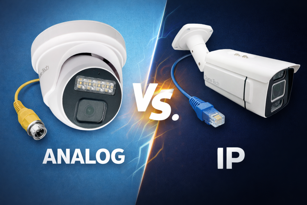 تفاوت دوربین IP و آنالوگ