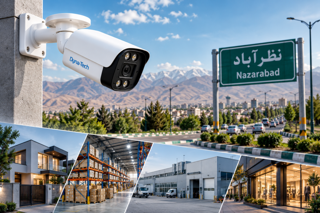 دوربین مداربسته نظرآباد